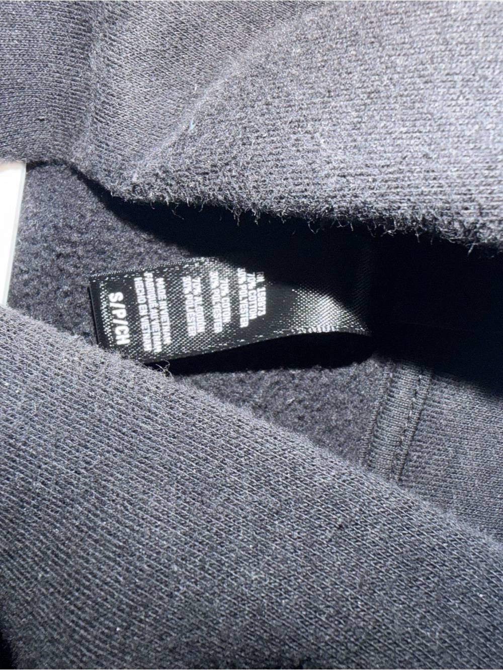 skims black hoodie size S - Picture 2 of 2
